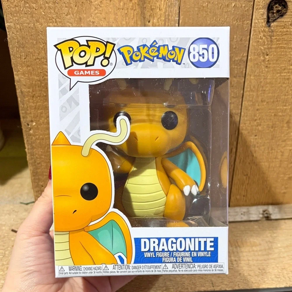 Funko Pop Pokémon - Dragonite Vinyl Figure in Orange and Yellow - Picture 1 of 4